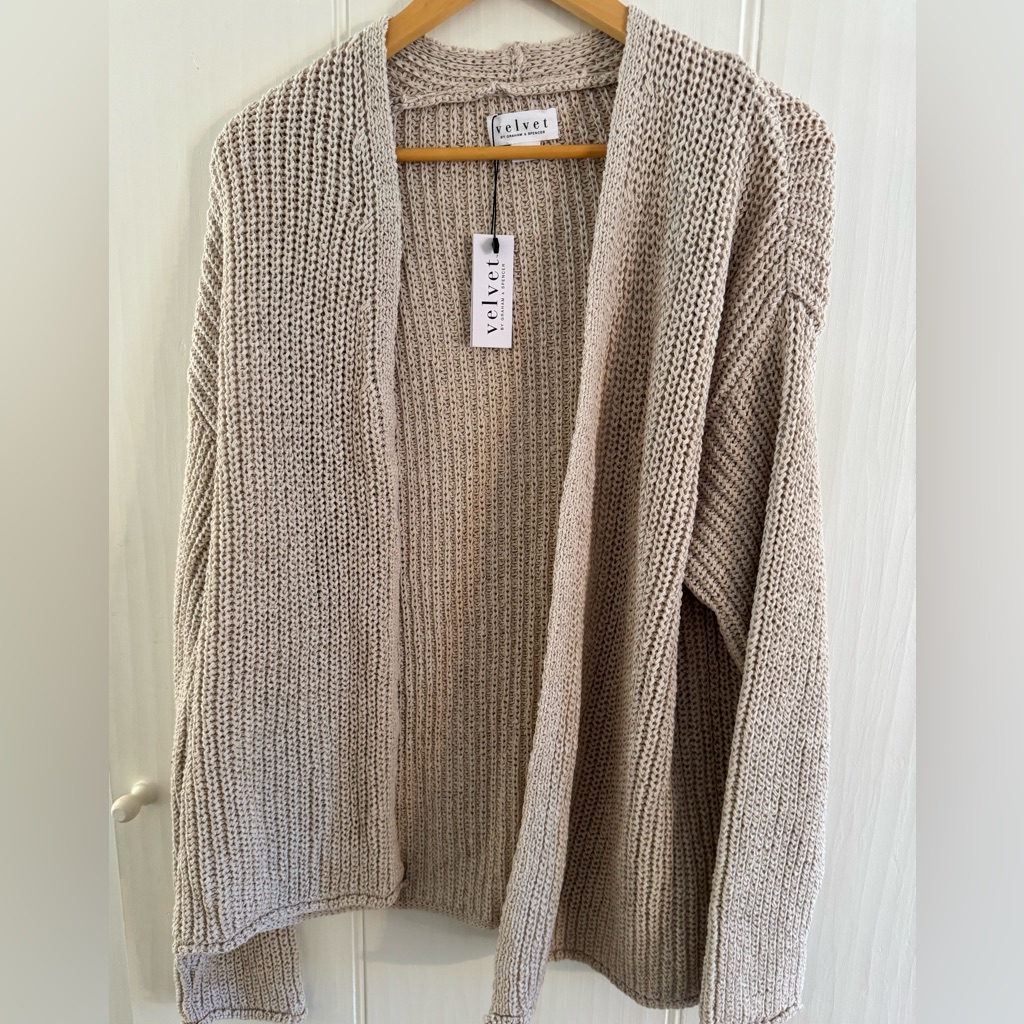 Velvet Women's Beige Cardigan